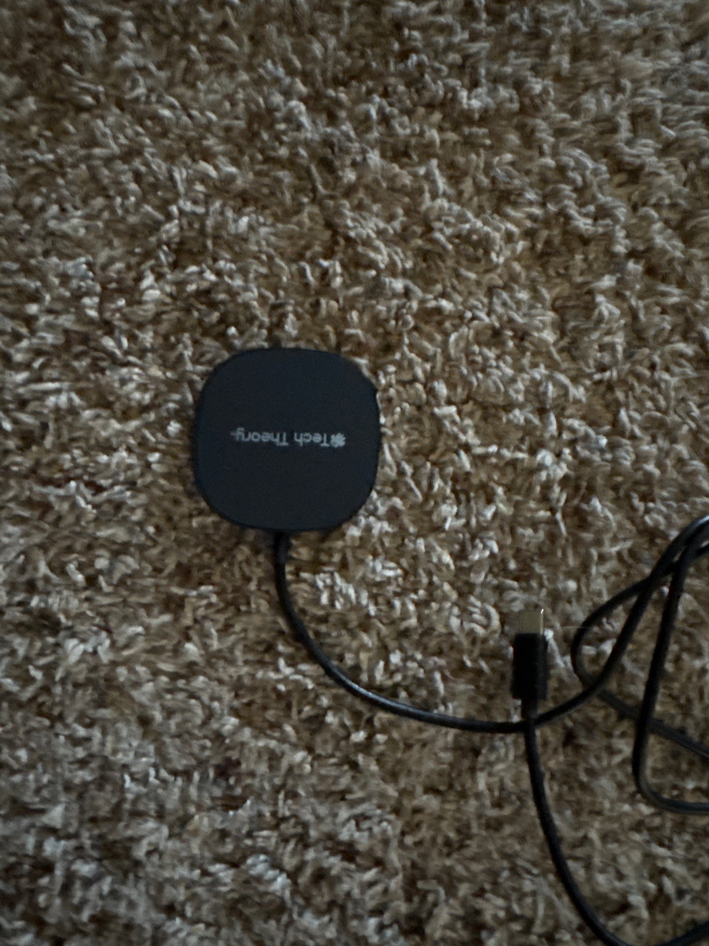 MagSafe 15 watt magnetic wireless charger with built-in stand, strong magnet, and USB-C cable