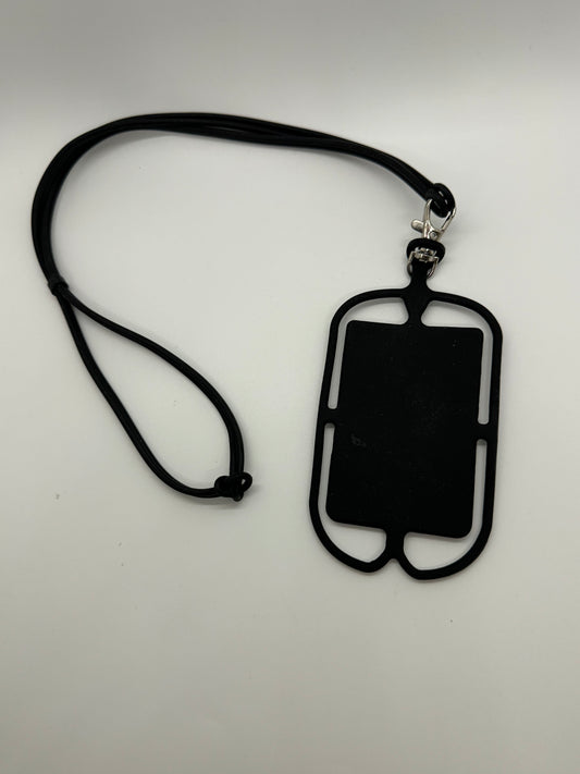 Universal Silicone Adjustable Cell Phone Lanyard for Wearing Your Phone Around Your neck. Great for going hands free or for Aira Explorers!