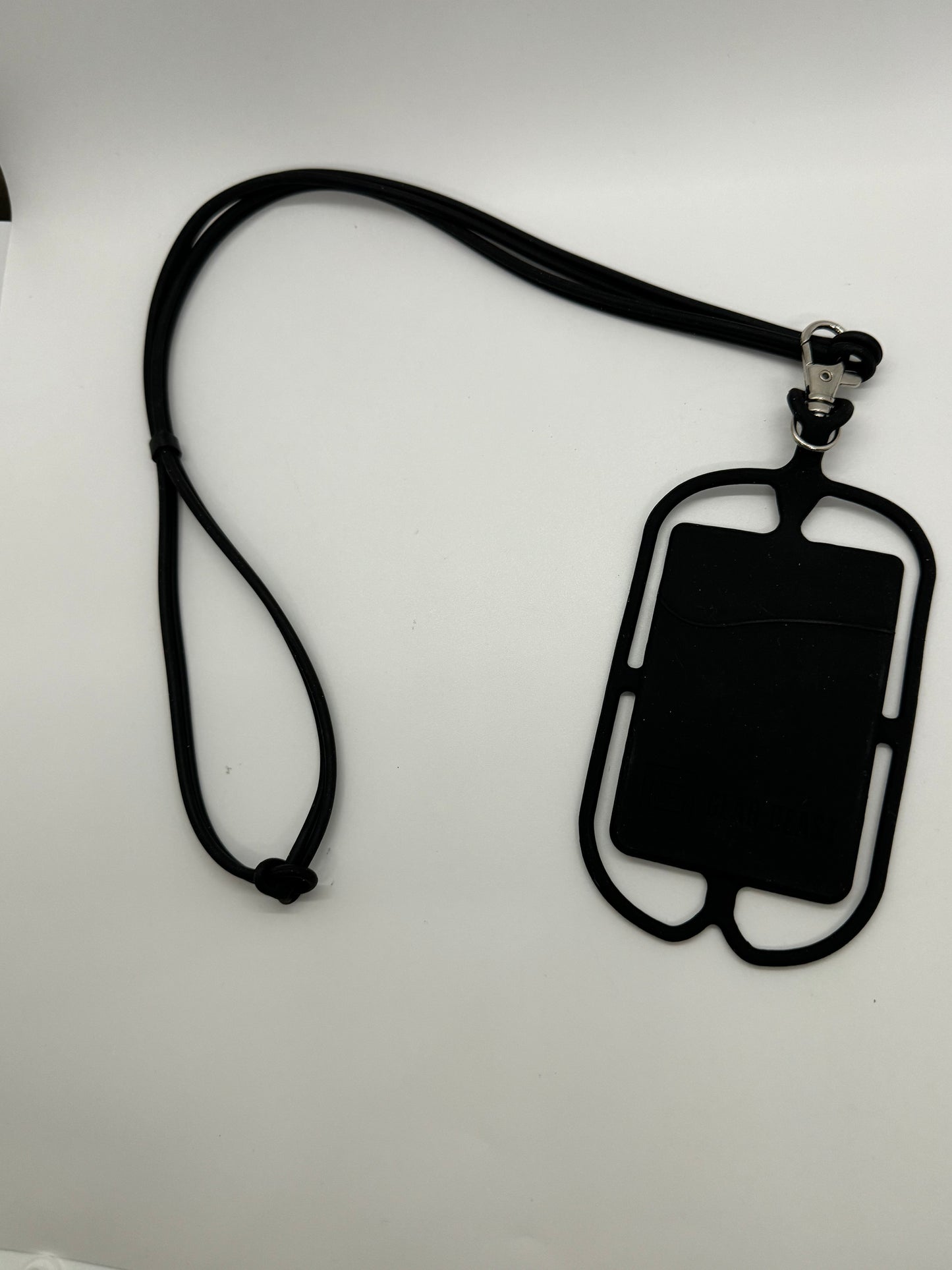 Universal Silicone Adjustable Cell Phone Lanyard for Wearing Your Phone Around Your neck. Great for going hands free or for Aira Explorers!