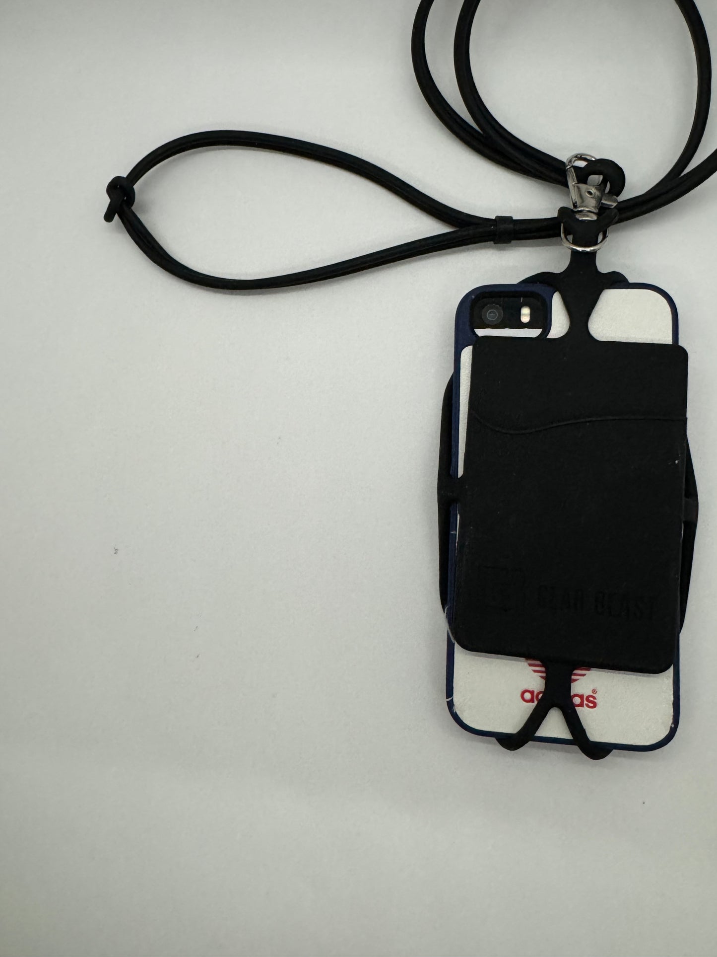 Universal Silicone Adjustable Cell Phone Lanyard for Wearing Your Phone Around Your neck. Great for going hands free or for Aira Explorers!