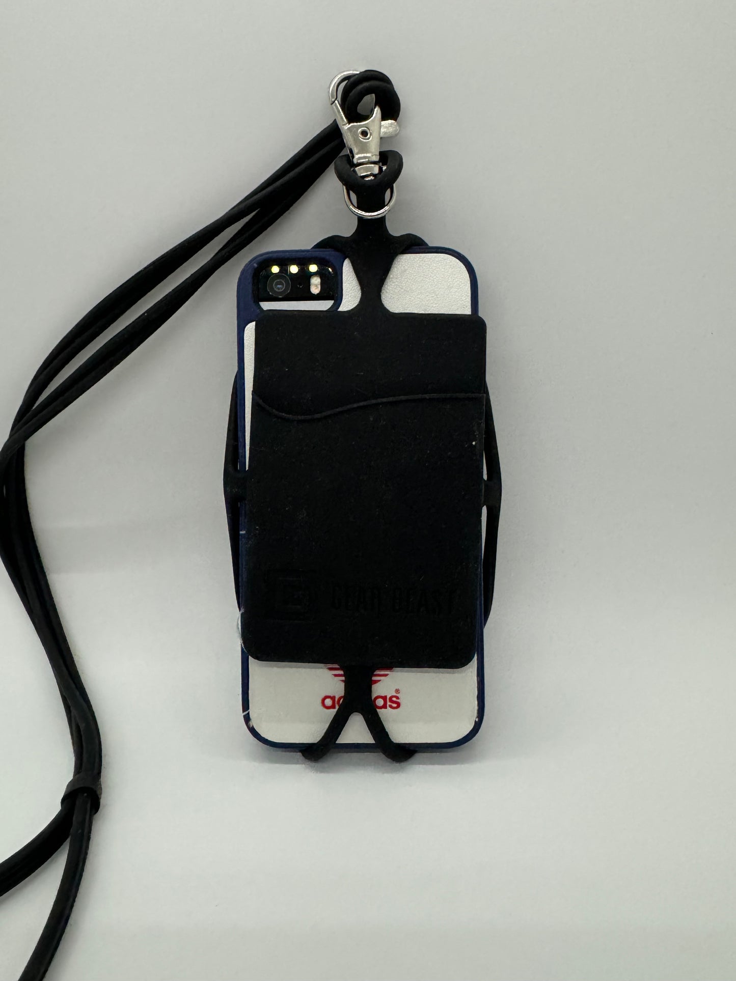 Universal Silicone Adjustable Cell Phone Lanyard for Wearing Your Phone Around Your neck. Great for going hands free or for Aira Explorers!