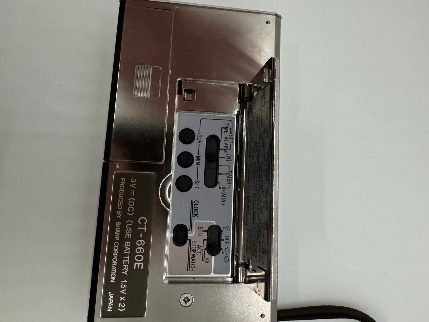 Sharp Talking Time 1 CT660E. good condition