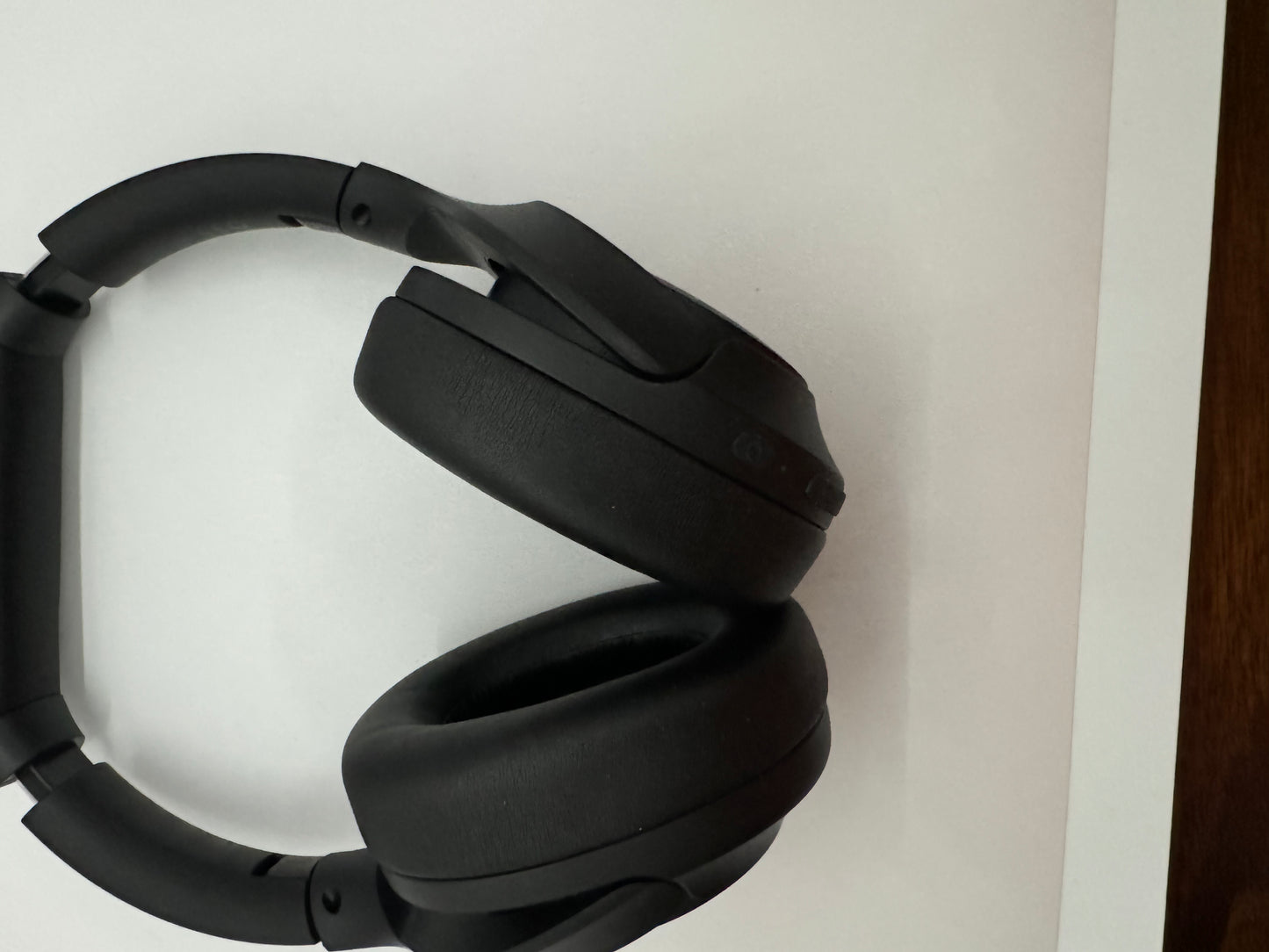 Over the ear wireless Bluetooth folding headphones with active noise cancellation, 60 hour battery, 3.5mm audio jack, audible and voice feedback, controls with microphone, and awesome sound