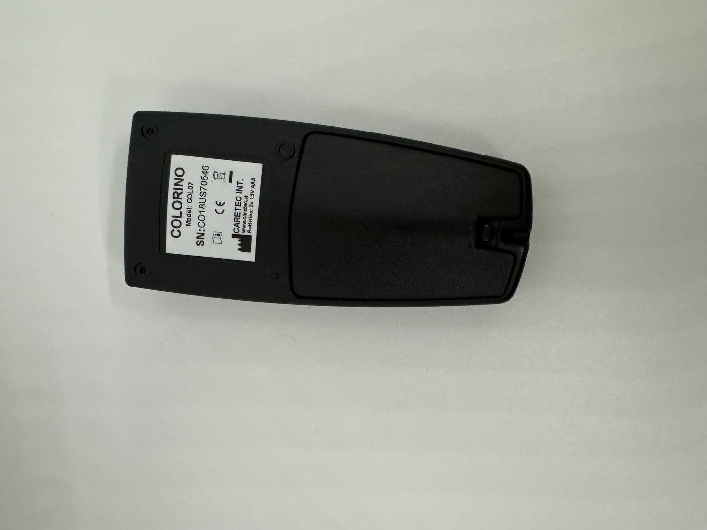 Colorino talking color identifier and light detector. Accurately announces 150 shades of color and different intensity of light sources including lamps, overhead lights, sunlight, etc.