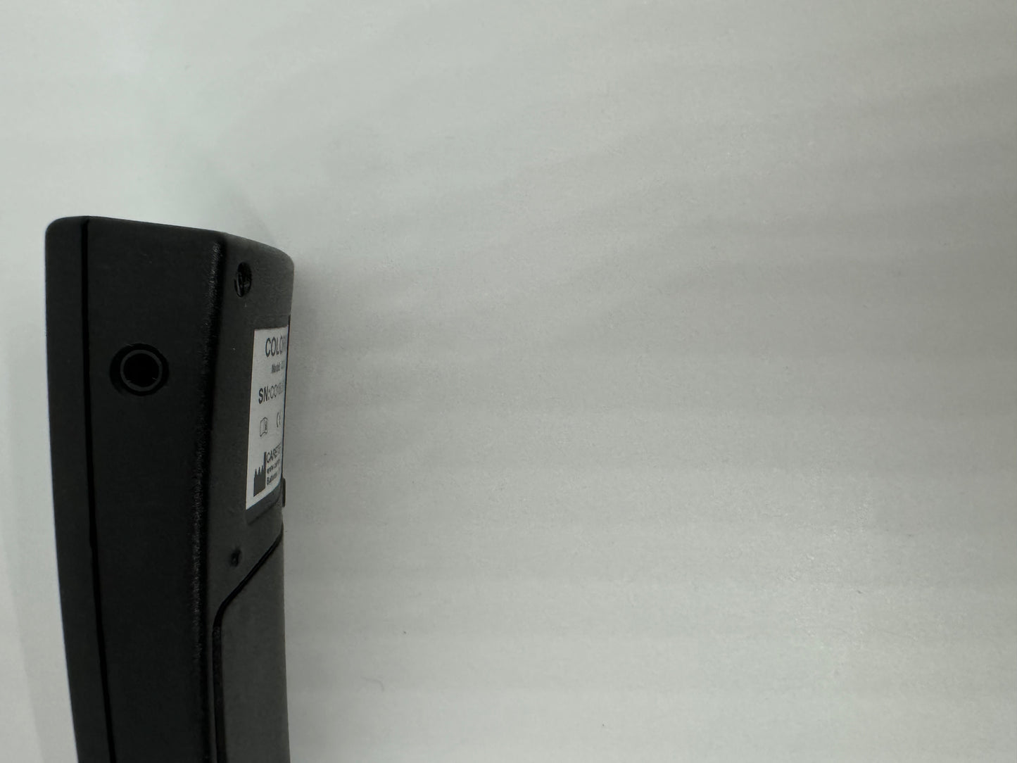 Colorino talking color identifier and light detector. Accurately announces 150 shades of color and different intensity of light sources including lamps, overhead lights, sunlight, etc.