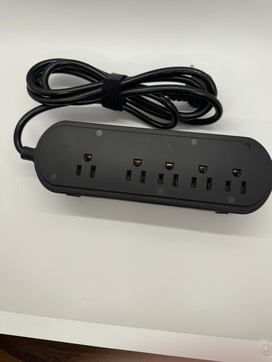 Ultimate surge protector power strip with 4500 jewels of surge protection, 10 AC outlets, 3 USB-C ports, and 3 standard USB-A ports for powering up to 16 devices at one time