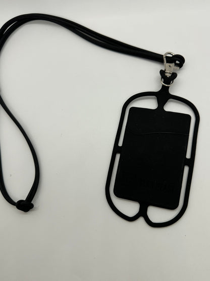 Universal Silicone Adjustable Cell Phone Lanyard for Wearing Your Phone Around Your neck. Great for going hands free or for Aira Explorers!
